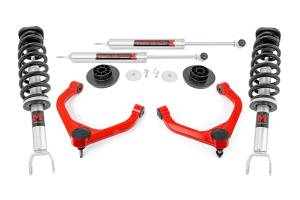 Rough Country 3.5 Inch Lift Kit - M1 Struts/M1 - Ram 1500 2WD/4WD (2019-2025) - 31440RED