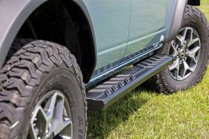 Rough Country - Rough Country BA2 Running Boards - Side Step Bars - 4-Door - Ford Bronco (2021-2023) - 41007 - Image 6