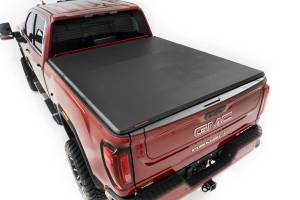 Rough Country - Rough Country Bed Cover - Tri Fold - Soft - 6'9" Bed - Chevy/GMC 2500HD/3500HD (20-24) - 41120690 - Image 2