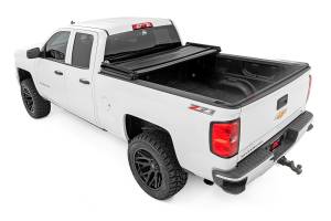 Rough Country - Rough Country Bed Cover - Tri Fold - Soft - 6'7" Bed - Chevy/GMC 1500 (14-18) - 41214650 - Image 3