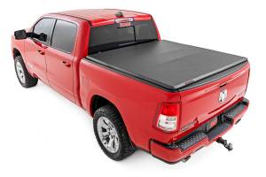 Rough Country - Rough Country Bed Cover - Tri Fold - Soft - 5'7" Bed - Ram 1500 2WD/4WD (19-23) - 41307550 - Image 2