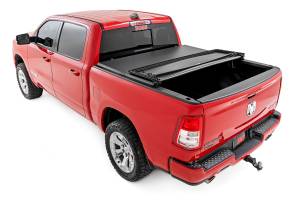 Rough Country - Rough Country Bed Cover - Tri Fold - Soft - 5'7" Bed - Ram 1500 2WD/4WD (19-23) - 41307550 - Image 3