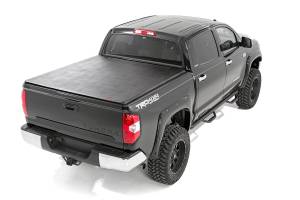 Rough Country - Rough Country Bed Cover - Tri Fold - Soft - 6'7" Bed - No OE Rail - Toyota Tundra (07-23) - 41419650 - Image 2