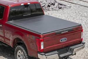 Rough Country - Rough Country Soft Tri-Fold Bed Cover - 6'10" Bed - Ford F-250/F-350 Super Duty (17-23) - 41517650 - Image 2