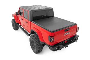 Rough Country - Rough Country Soft Tri-Fold Bed Cover - 5' Bed - Jeep Gladiator JT 4WD (2020-2024) - 41620500 - Image 3