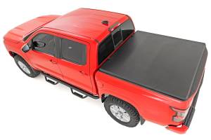 Rough Country - Rough Country Soft Tri-Fold Bed Cover - 5' Bed - Nissan Frontier (05-21) - 41805500 - Image 3