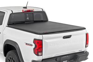 Rough Country Soft Roll Up 5ft Bed Cover for 15-24 Chevrolet Colorado/GMC Canyon - 42120500