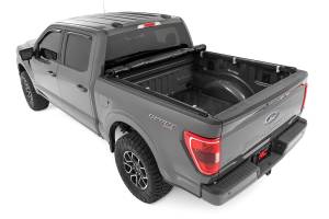 Rough Country - Rough Country Soft Roll Up Bed Cover - 5'7" Bed - Ford F-150/F-150 Lightning/Raptor (15-23) - 42220550 - Image 5