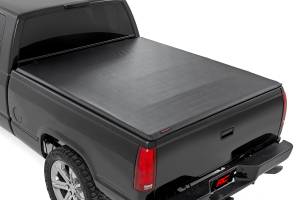 Rough Country Soft Roll Up Bed Cover - 6'7" Bed - Chevy/GMC 1500 Truck 2WD/4WD (88-07) - 42288650