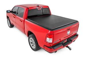 Rough Country - Rough Country Soft Roll Up Bed Cover - 5'7" Bed - No Rambox - Ram 1500 (19-23)/1500 TRX (21-23) - 42320550 - Image 2