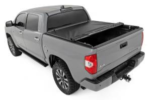 Rough Country - Rough Country Soft Roll Up Bed Cover - 5'7" Bed - Toyota Tundra 2WD/4WD (07-21) - 42419550 - Image 2