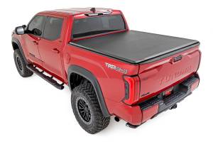 Rough Country - Rough Country Soft Roll Up Bed Cover - 6'7" Bed - Toyota Tundra 2WD/4WD (2022-2025) - 42419650 - Image 2