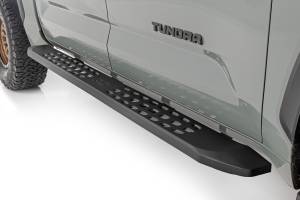 Rough Country - Rough Country RPT2 Running Board - Crew Cab - Black - Toyota Tundra (22-23) - 44007 - Image 1