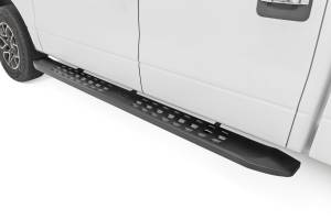 Rough Country RPT2 Running Board - Crew Cab - Black - Ford F-150 (09-14) - 44010