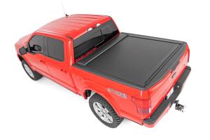 Rough Country - Rough Country Retractable Bed Cover - 5'7" Bed - Ford F-150 (15-20)/Raptor (17-20) - 46220551A - Image 3