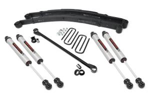 Rough Country 2.5 Inch Leveling Kit - Leaf Spring - V2 - Ford Super Duty (99-04) - 48970