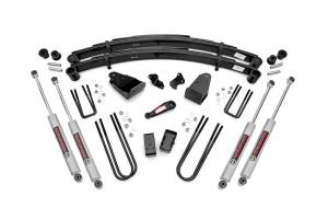 Rough Country 4 Inch Lift Kit - Ford F-250 4WD (1987-1997) - 490-87UP30