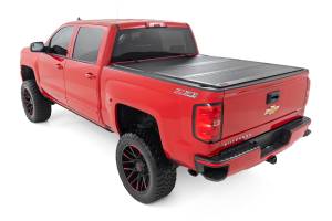 Rough Country - Rough Country Hard Tri-Fold Flip Up Bed Cover - 5'9" Bed - Chevy/GMC 1500 (14-18) - 49119551 - Image 3