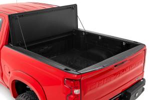 Rough Country - Rough Country Hard Tri-Fold Flip Up Bed Cover - 5'10" Bed - Chevy/GMC 1500 (19-23) - 49120580 - Image 2