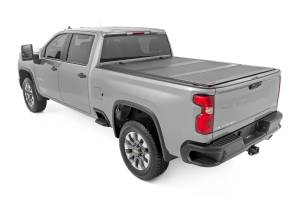 Rough Country - Rough Country Hard Tri-Fold Flip Up Bed Cover - 6'9" Bed - Chevy/GMC 2500HD (20-24) - 49120651 - Image 3