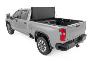 Rough Country - Rough Country Hard Tri-Fold Flip Up Bed Cover - 6'9" Bed - Chevy/GMC 2500HD (20-24) - 49120651 - Image 5