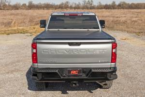 Rough Country - Rough Country Hard Tri-Fold Flip Up Bed Cover - 6'9" Bed - Chevy/GMC 2500HD (20-24) - 49120651 - Image 6