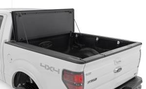 Rough Country - Rough Country Hard Tri-Fold Flip Up Bed Cover - 5'7" Bed - Ford F-150 (04-14) - 49214550 - Image 2