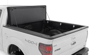 Rough Country - Rough Country Hard Tri-Fold Flip Up Bed Cover - 6'7" Bed - Ford F-150 (04-14) - 49214650 - Image 2