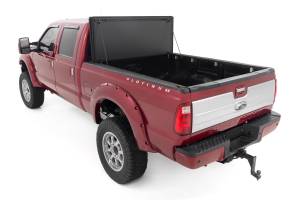 Rough Country - Rough Country Hard Tri-Fold Flip Up Bed Cover - 6'10" Bed - Ford Super Duty (08-16) - 49214651 - Image 5