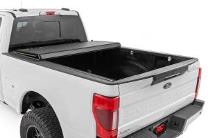 Rough Country - Rough Country Hard Tri-Fold Flip Up Bed Cover - 6'10" Bed - Ford Super Duty (17-23) - 49220651 - Image 5