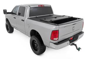 Rough Country - Rough Country Hard Tri-Fold Flip Up Bed Cover - 6'4" Bed - Ram 1500 (10-18)/2500 (10-23) - 49318650 - Image 4