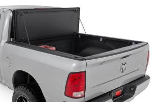 Rough Country - Rough Country Hard Tri-Fold Flip Up Bed Cover - 5'7" Bed - Ram 1500 (09-18) - 49319550 - Image 2