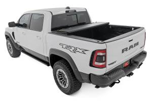 Rough Country - Rough Country Hard Tri-Fold Flip Up Bed Cover - 5'7" Bed - Ram 1500 (19-23)/1500 TRX (21-23) - 49320550 - Image 5