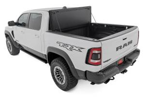 Rough Country - Rough Country Hard Tri-Fold Flip Up Bed Cover - 5'7" Bed - Ram 1500 (19-23)/1500 TRX (21-23) - 49320550 - Image 6