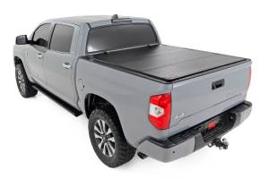 Rough Country - Rough Country Hard Tri-Fold Flip Up Bed Cover - 5'7" Bed - Toyota Tundra (07-21) - 49414551 - Image 3