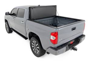 Rough Country - Rough Country Hard Tri-Fold Flip Up Bed Cover - 5'7" Bed - Toyota Tundra (07-21) - 49414551 - Image 5