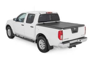 Rough Country - Rough Country Hard Tri-Fold Flip Up Bed Cover - 5' Bed - Nissan Frontier (05-21) - 49520501 - Image 3