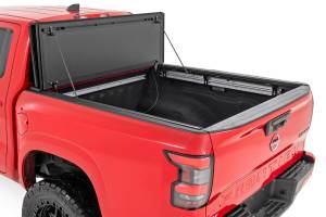 Rough Country - Rough Country Hard Tri-Fold Flip Up Bed Cover 5' Bed Nissan Frontier 2WD/4WD (22-24) - 49520551A - Image 2