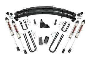 Rough Country 4 Inch Lift Kit - Rear Blocks - V2 - Ford Super Duty 4WD (99-04) - 49570