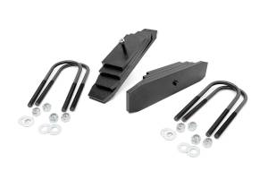 Rough Country 2 Inch Leveling Kit - Leaf Block - Ford Super Duty 4WD (1999-2004) - 49800