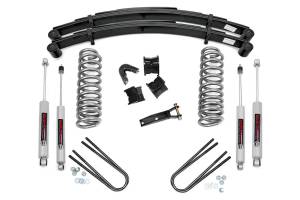 Rough Country 4 Inch Lift Kit - Rear Springs - Ford F-100 4WD (1970-1976) - 500-70-76.20