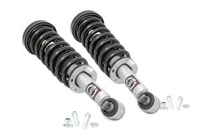 Rough Country Loaded Strut Pair - Stock - Ford F-150 4WD (2014-2023) - 501095