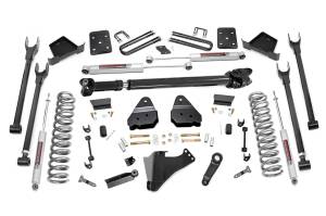 Rough Country 6 Inch Lift Kit - Diesel - 4-Link - FR D/S - Ford Super Duty (17-22) - 50721