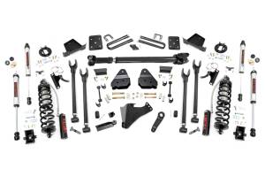 Rough Country 6 Inch Lift Kit - Diesel - 4-Link - FR D/S -C/O V2 - Ford Super Duty (17-22) - 50758