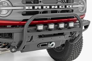 Rough Country - Rough Country Nudge Bar - OE Modular Steel - - Ford Bronco 4WD (2021-2023) - 51100 - Image 2