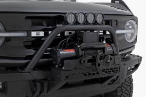 Rough Country - Rough Country Safari Bar - 12" LED Light Bar - Black - Dual Row - OE Modular Steel - Ford Bronco (21-23) - 51118 - Image 2