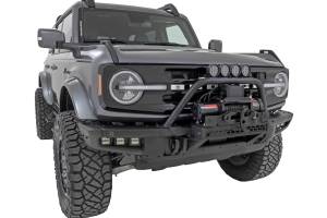 Rough Country - Rough Country Safari Bar - 12" LED Light Bar - Black - Dual Row - OE Modular Steel - Ford Bronco (21-23) - 51118 - Image 4