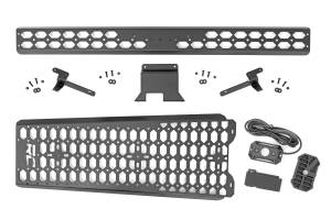 Rough Country - Rough Country Molle Mounting Panel w/ LED Dome Light - Overhead - Ford Bronco 4wd (2021-2023) - 51124 - Image 1