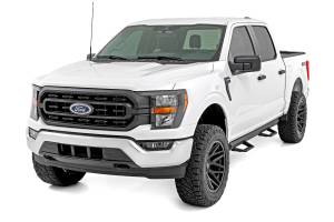 Rough Country - Rough Country SRL2 Adj Aluminum Step - Crew Cab - Ford F-150/Lightning/F-250/F-350/Raptor (15-24) - 51141 - Image 2