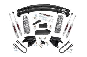 Rough Country 4 Inch Lift Kit - Rear Springs - Ford F-150 4WD (1980-1996) - 52030